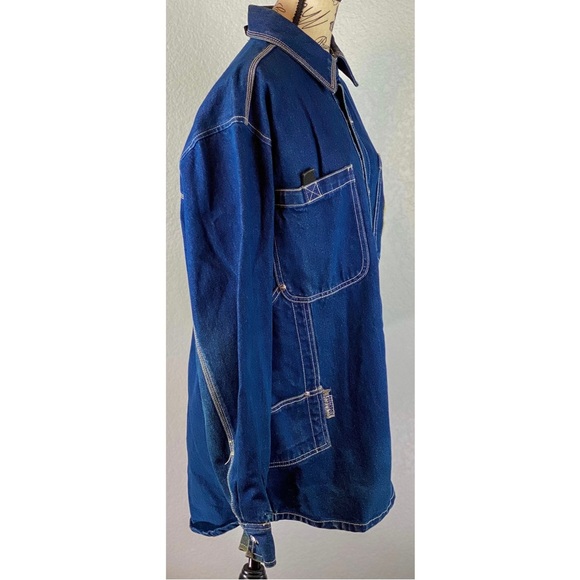 Vintage 90’s / Y2K Southpole Clothing Denim Button Up Jacket, size Large - Picture 2 of 10